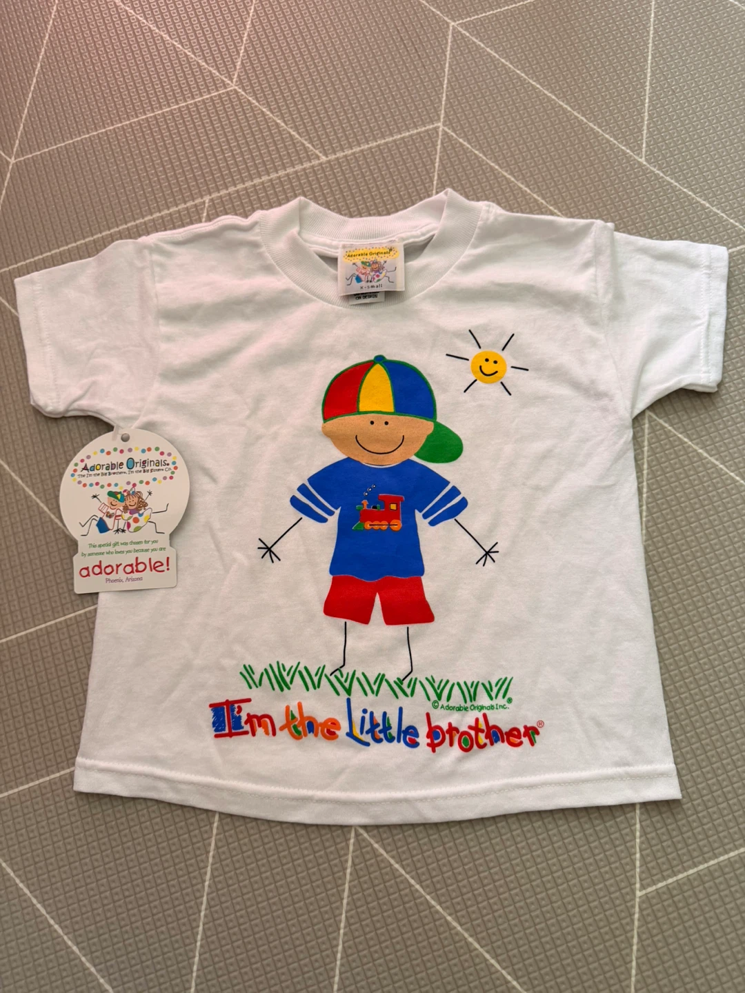 Adorable Originals "I'm the Little Brother" T-Shirt K-Small - photo 4