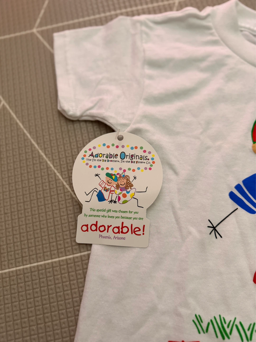 Adorable Originals "I'm the Little Brother" T-Shirt K-Small - photo 2