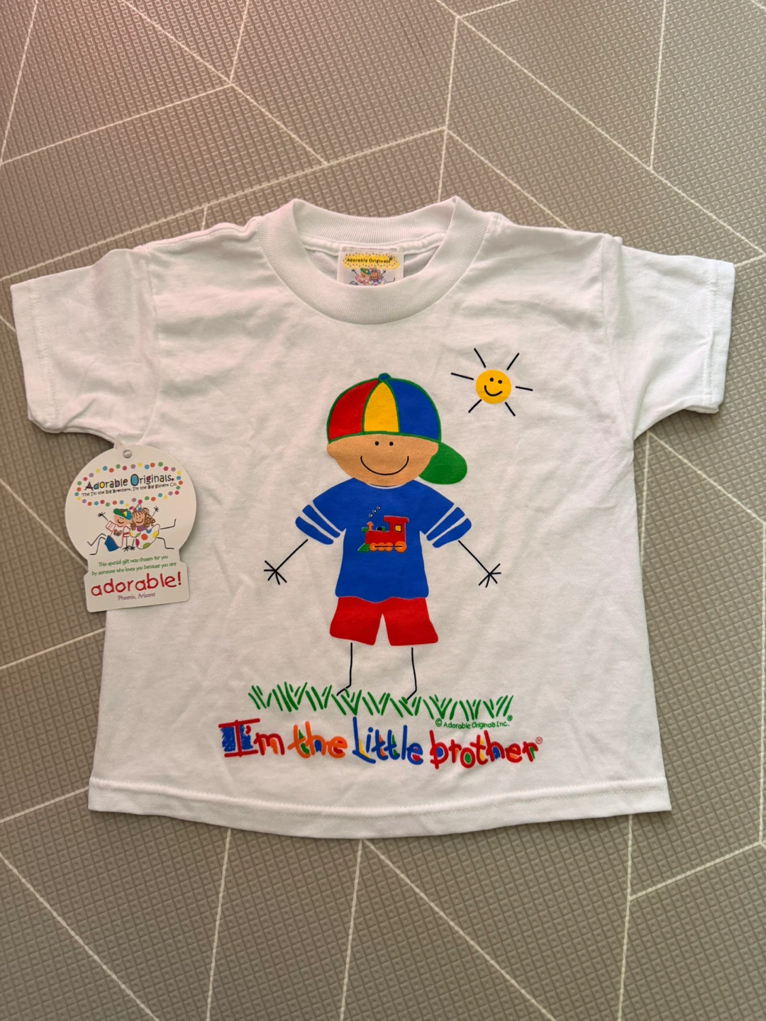 Adorable Originals "I'm the Little Brother" T-Shirt K-Small