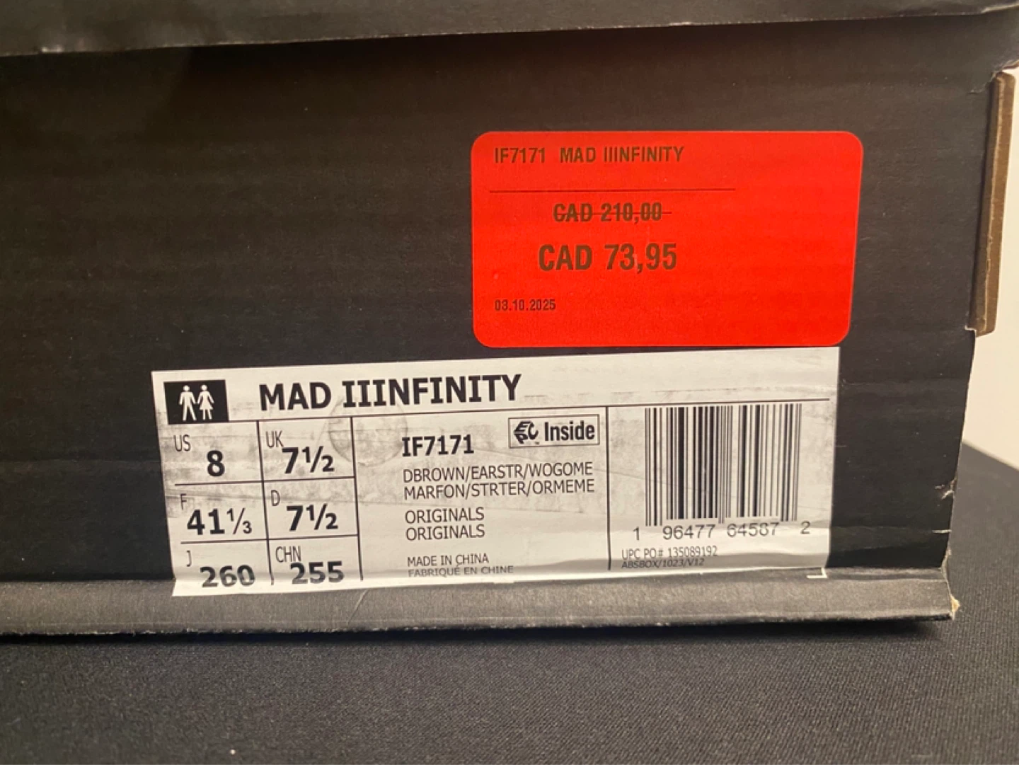 Adidas "MAD IIInfinity" Shoes - photo 3