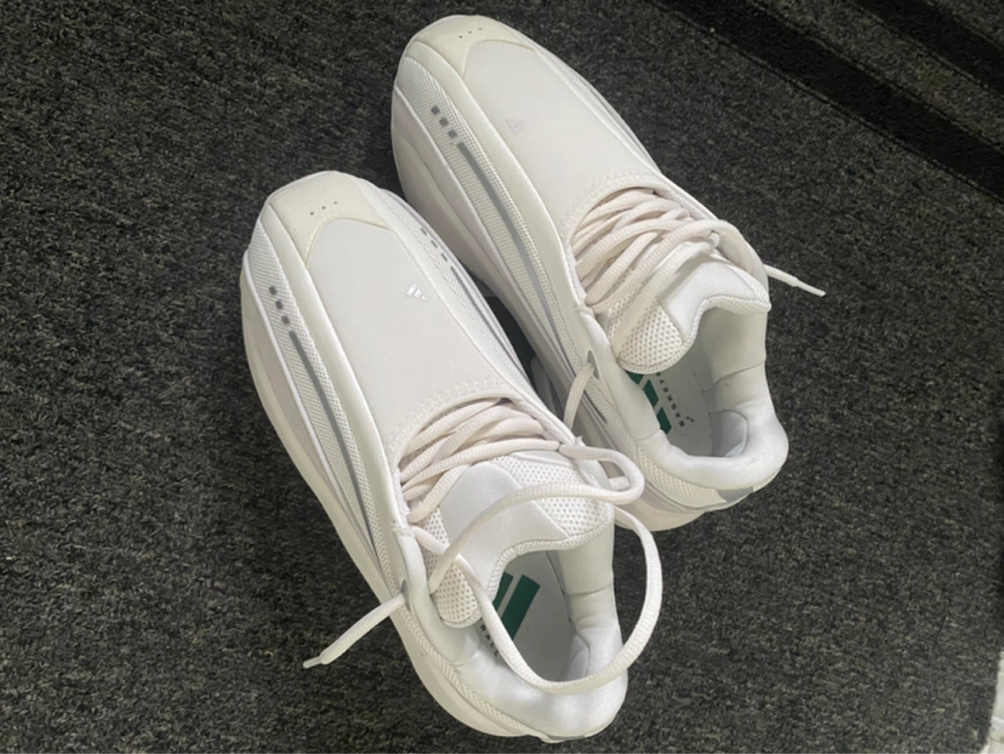 Adidas White Running Shoes - photo 2