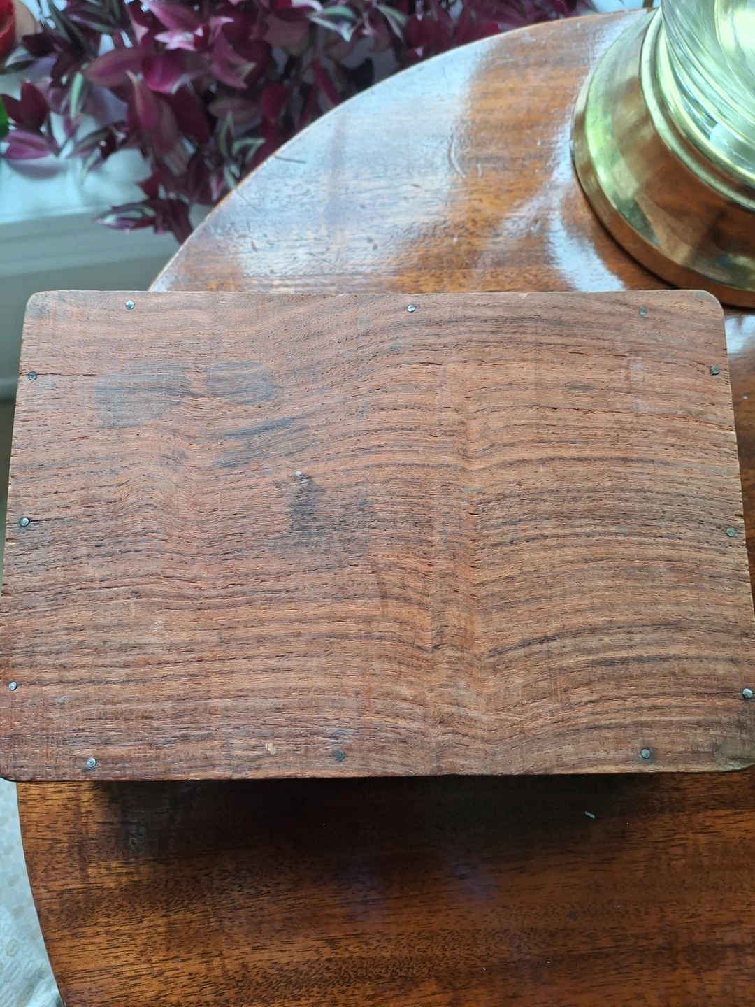 Carved wooden trinket box - photo 4