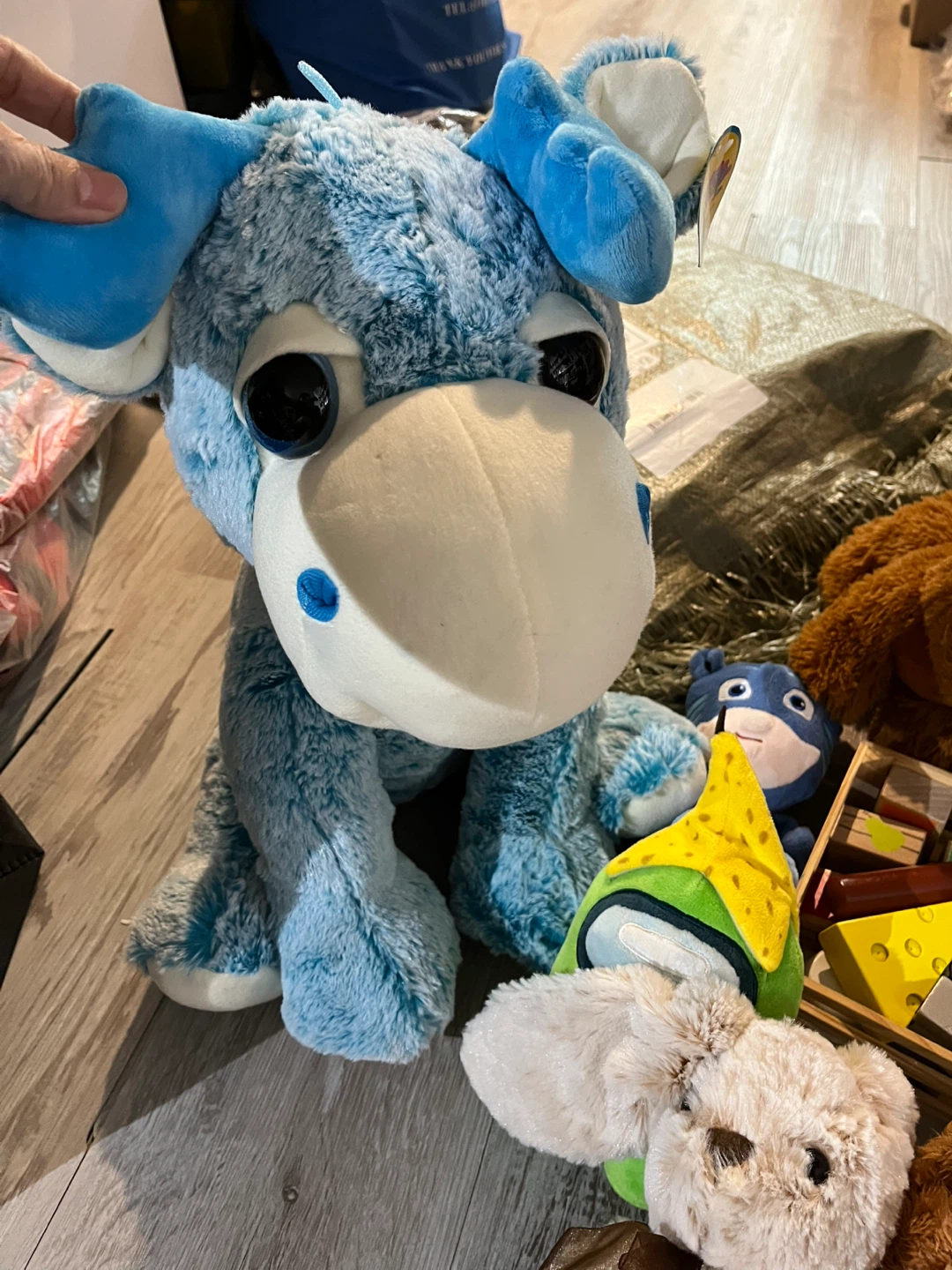 Assorted wooden toys and plushies - photo 3