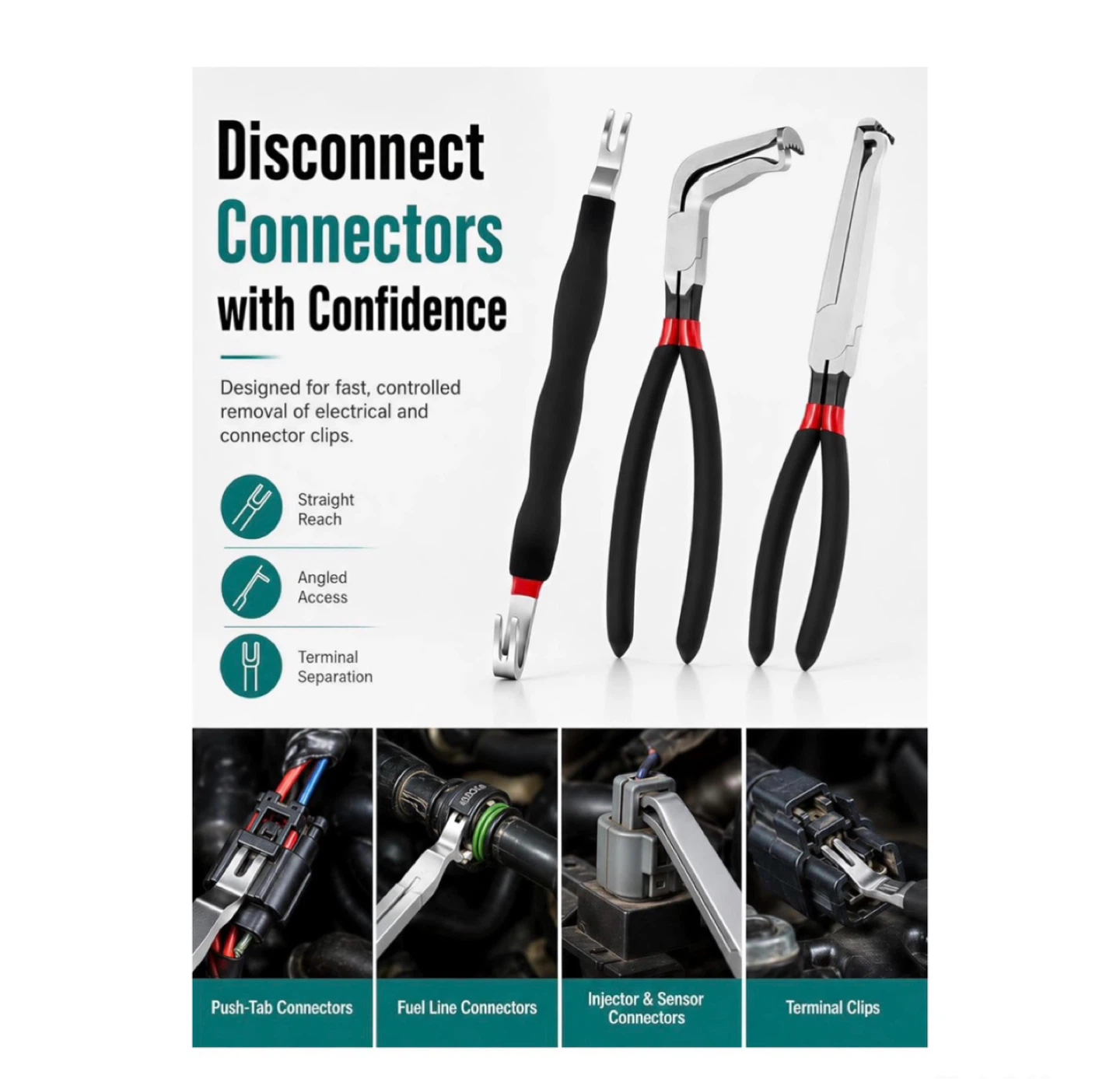 Brand new 5PCS Car Clip Pliers Tools Set - photo 4