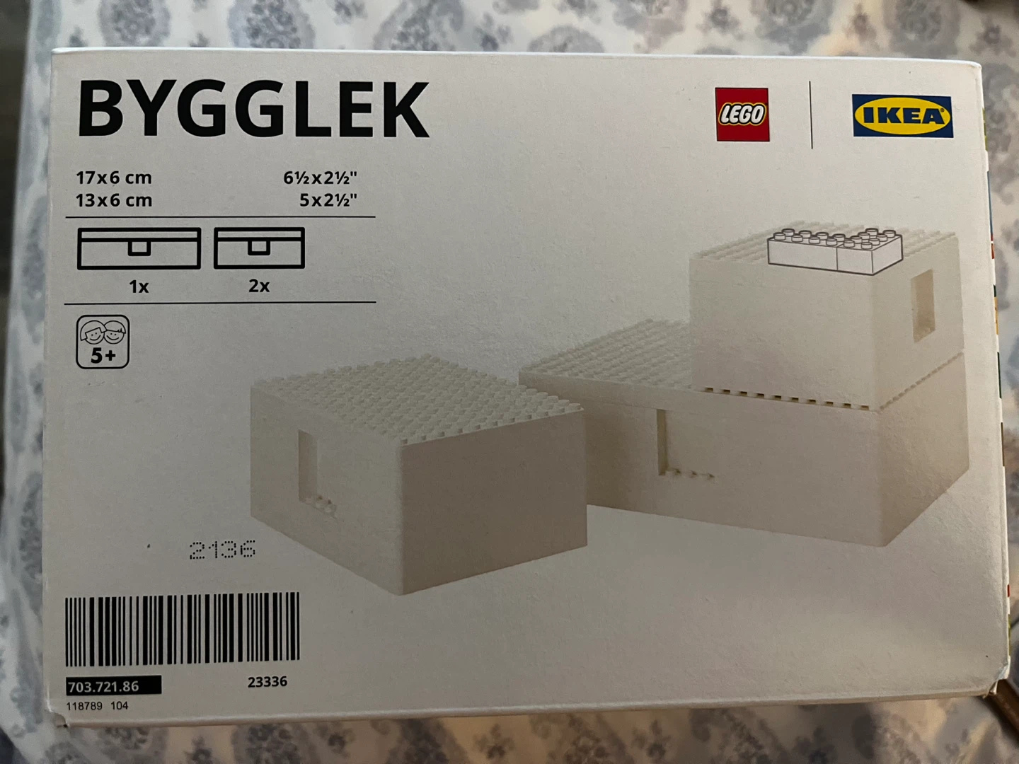 IKEA BYGGLEK LEGO Storage Box Set