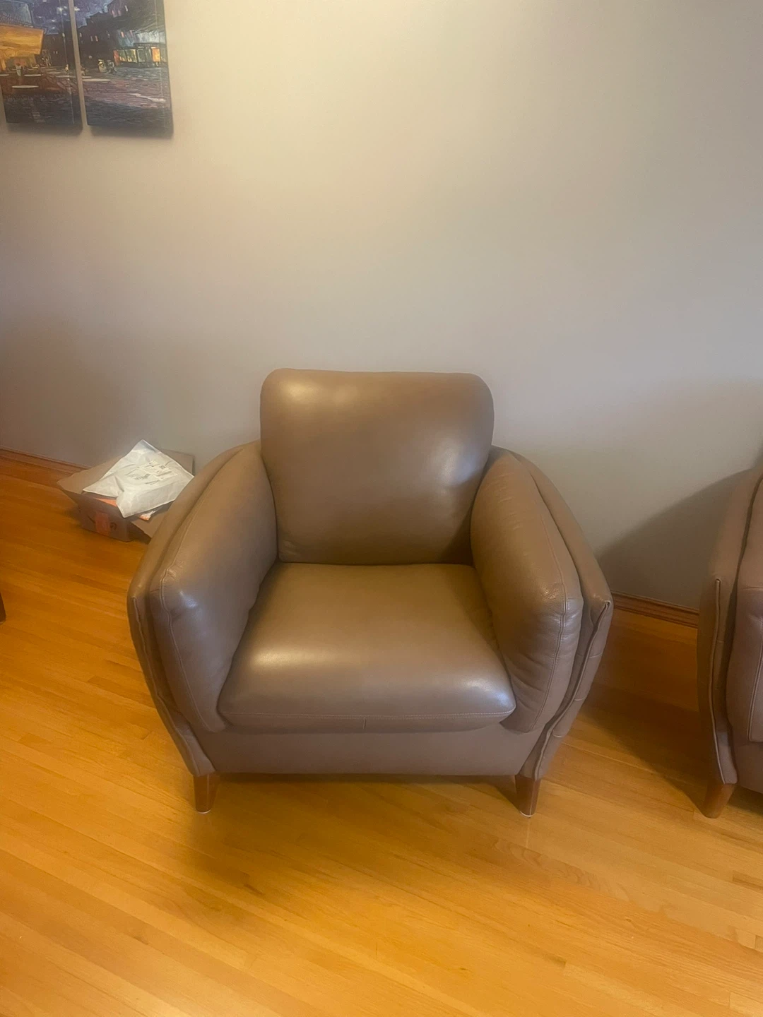 Natuzzi Premium Italian Leather 2 Set Couches - photo 3