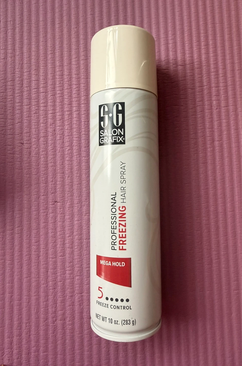 Salon Grafix Professional Freezing Hair Spray Mega Hold 10 oz