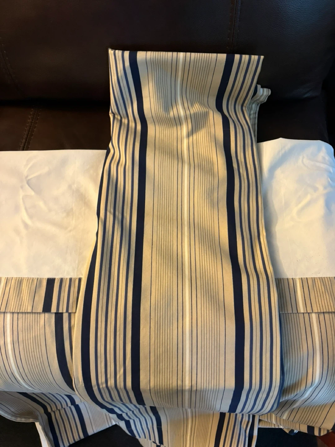 Striped curtains 2 panel Set - photo 2