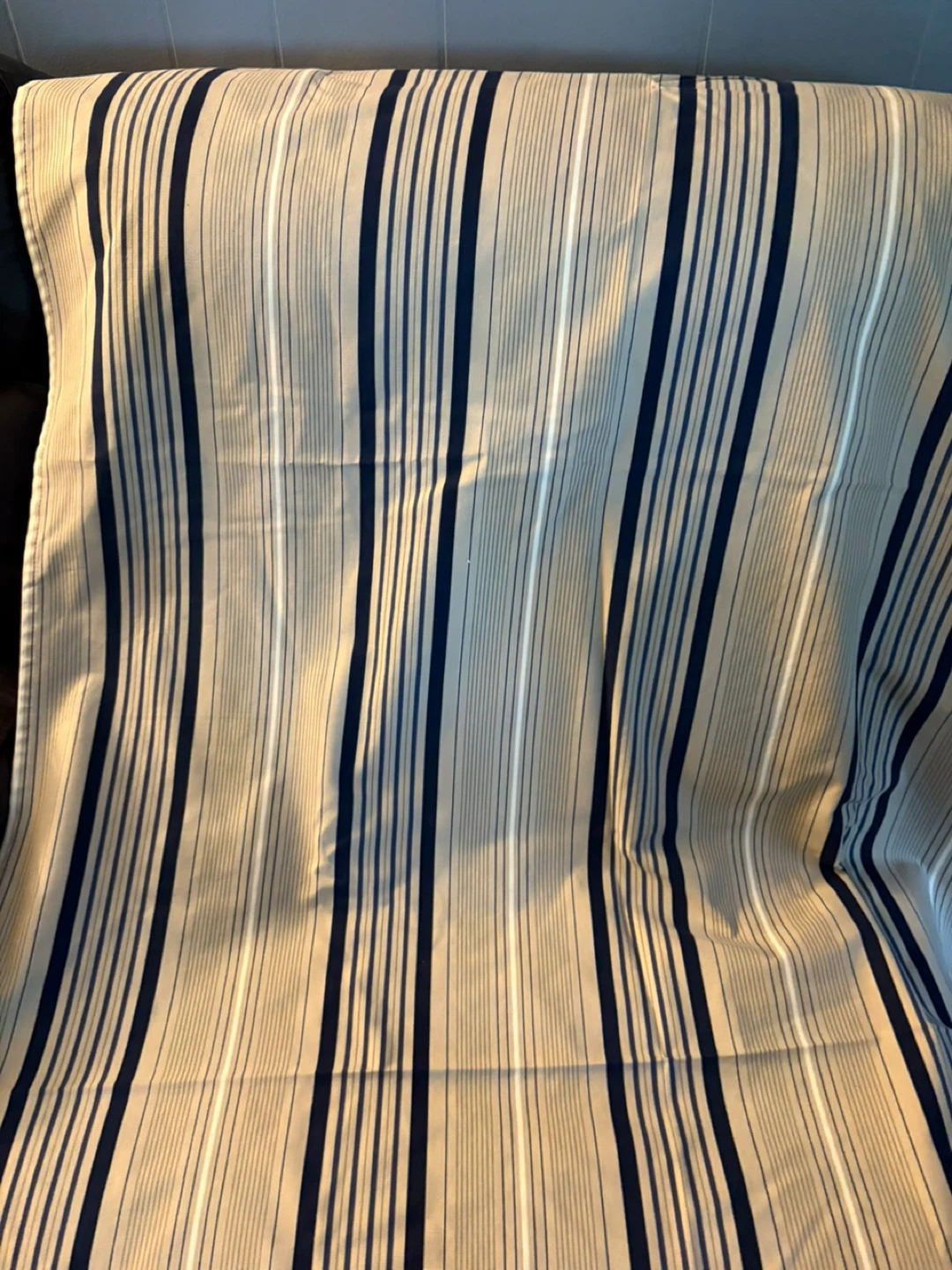 Striped curtains 2 panel Set