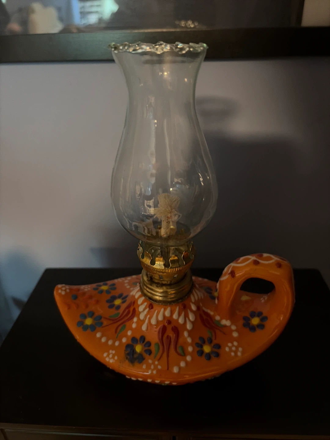 Decorative Ceramic Oil Lamp