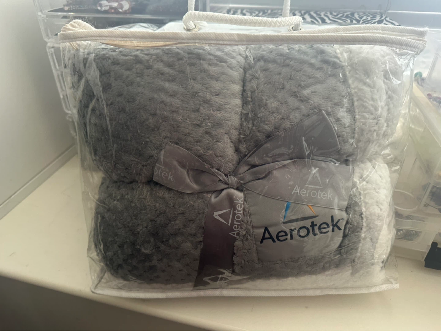 Aerotek Sherpa Fleece Blanket