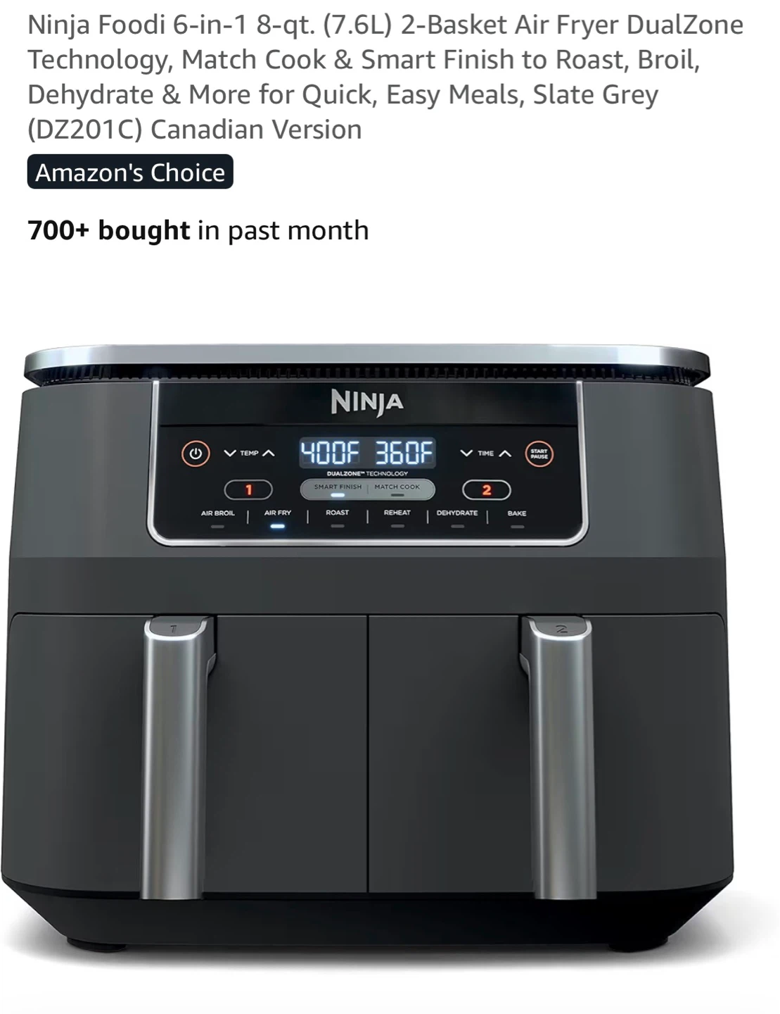 Ninja Foodi 6-in-1 8-qt Air Fryer