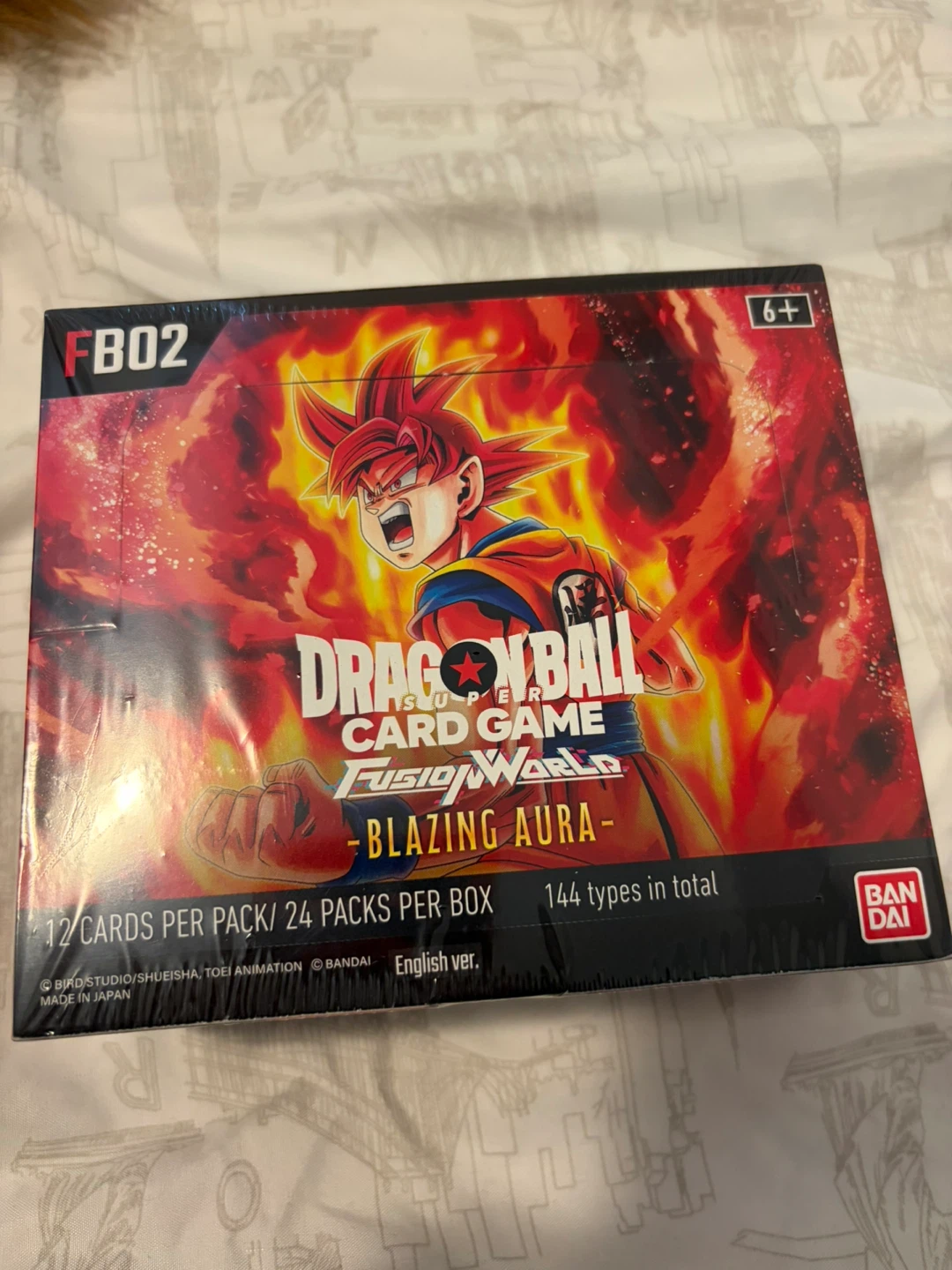 Dragon super card fusion world sealed
