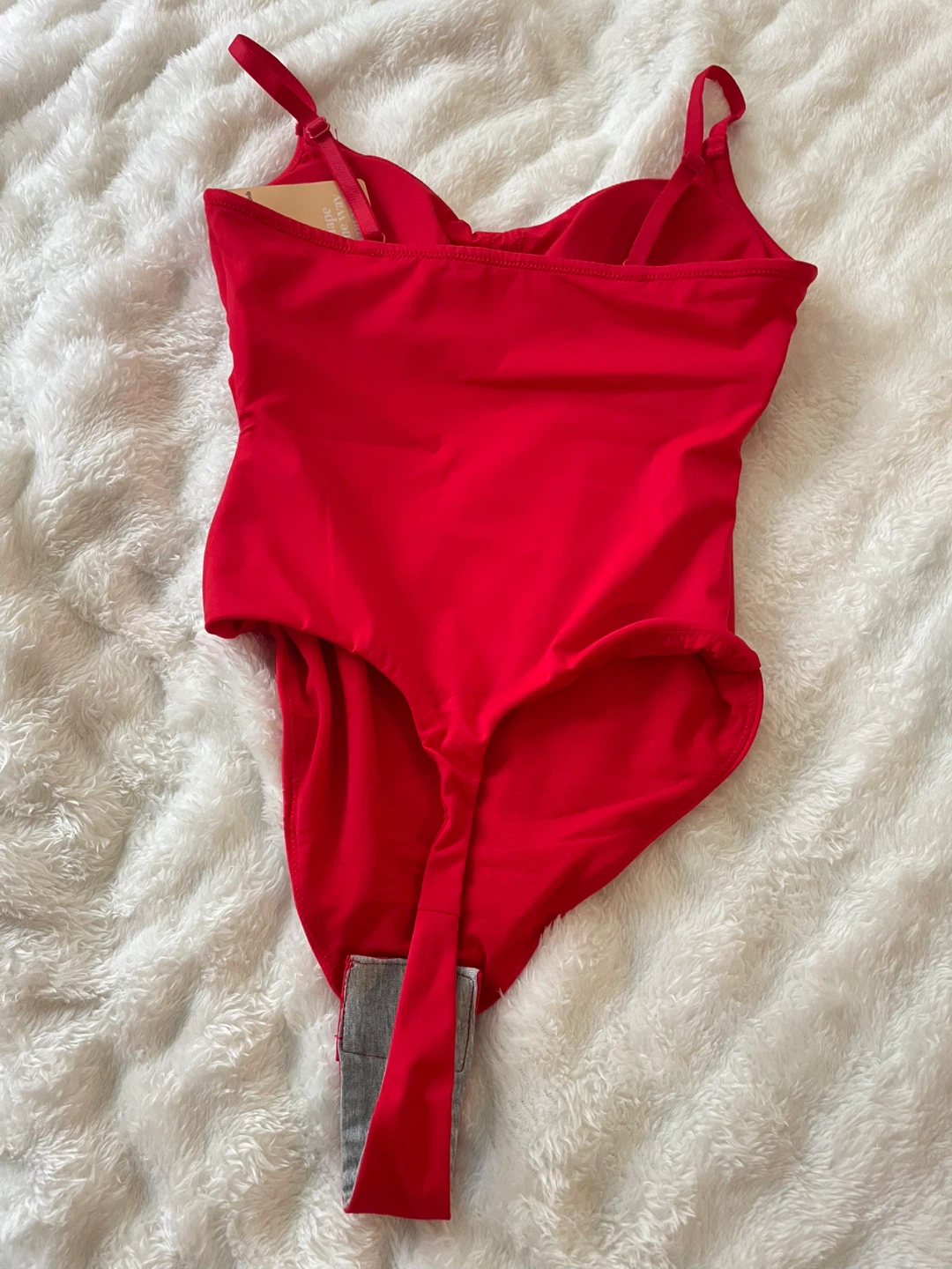 NWT Popilush Red Thong Bodysuit XS - photo 2