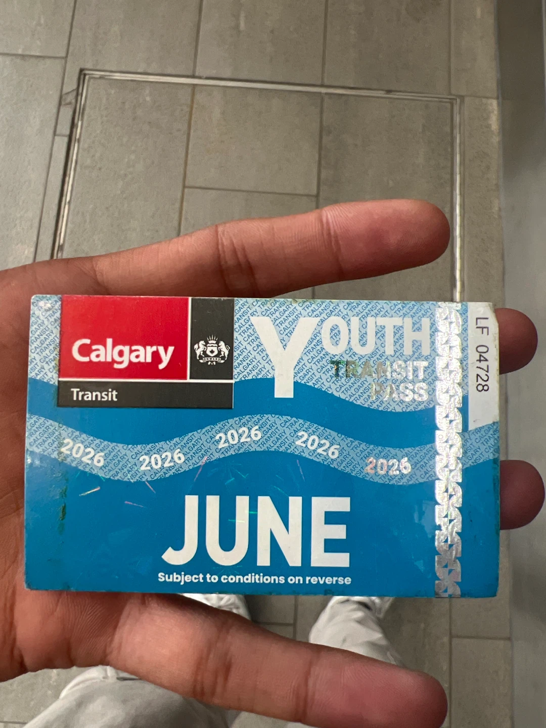 Calgary Transit Youth Pass - June 2026
