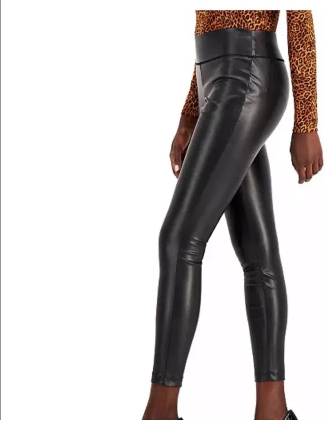 NWT INC International Concepts Faux Leather Leggings 26W