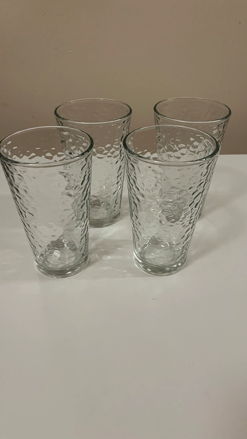 Set of 4 Vintage Libbey Pebbled 16 oz Pint Glasses - photo 2