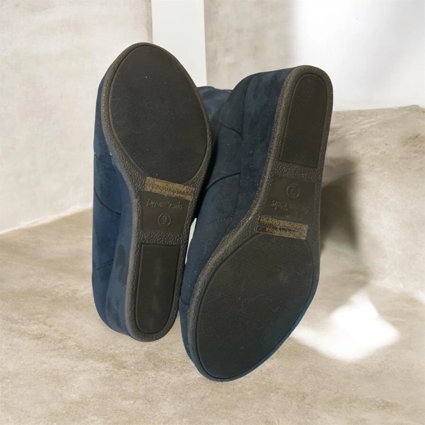 New Dream Pairs Navy Blue Wedge Ankle Boots - Size 9 - photo 3