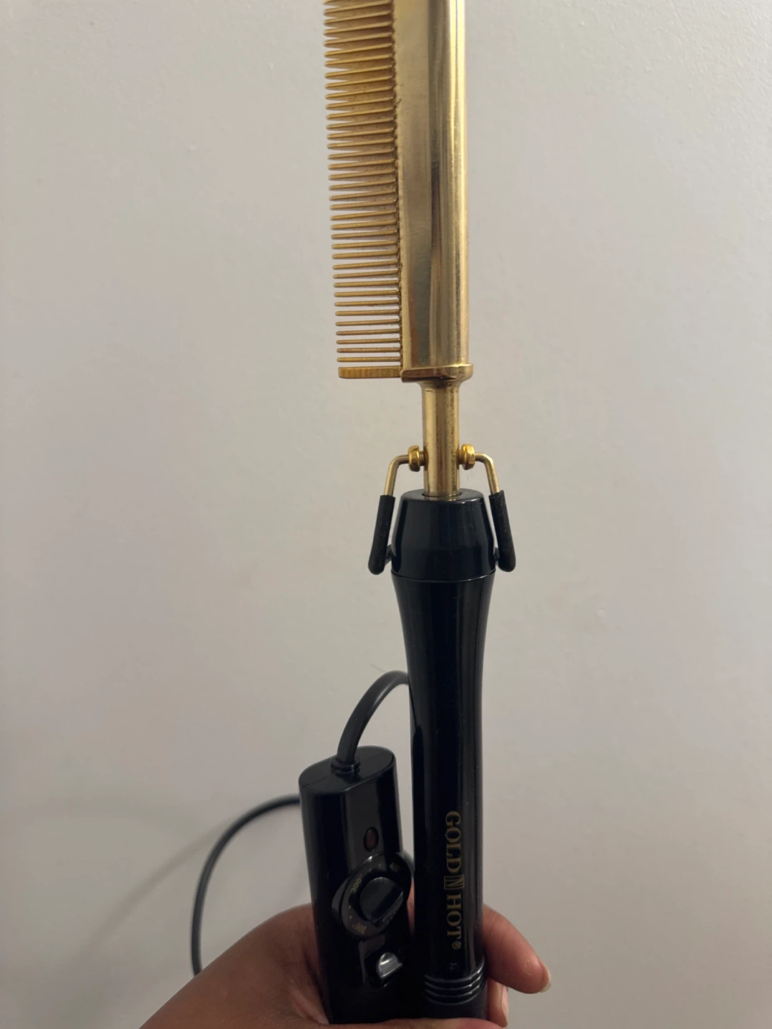 Gold N Hot Electric Comb