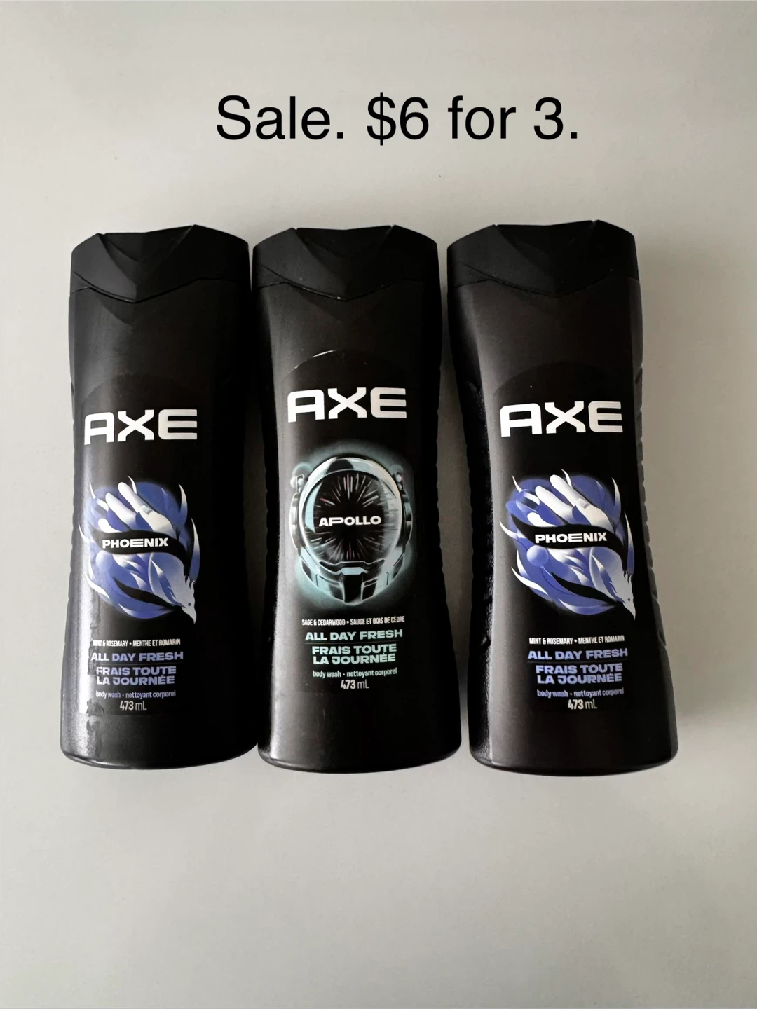 Axe Body Wash (Phoenix & Apollo) - 473 mL