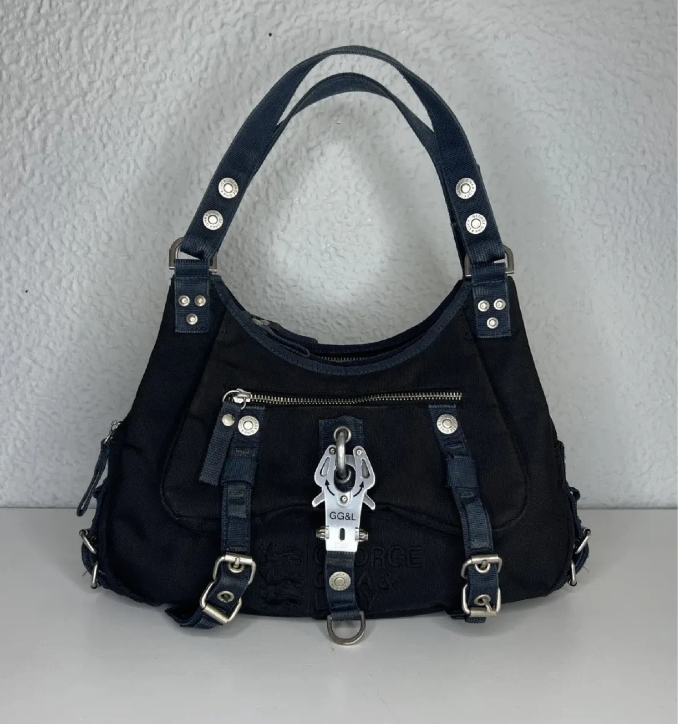 Navy George Gina & Lucy Shoulder Bag - photo 2