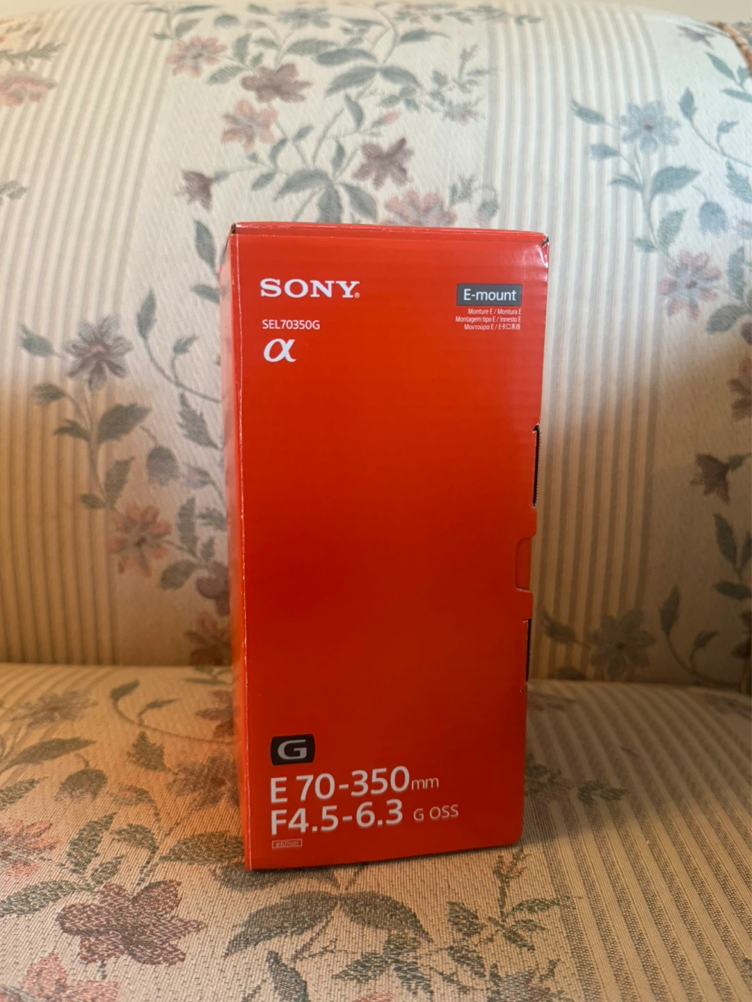 Sony E 70-350mm F4.5-6.3 G OSS Lens