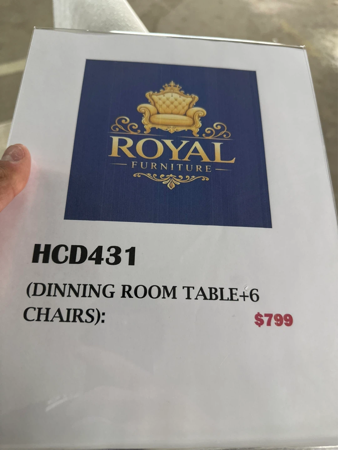 Dining table + 6 chairs - photo 4