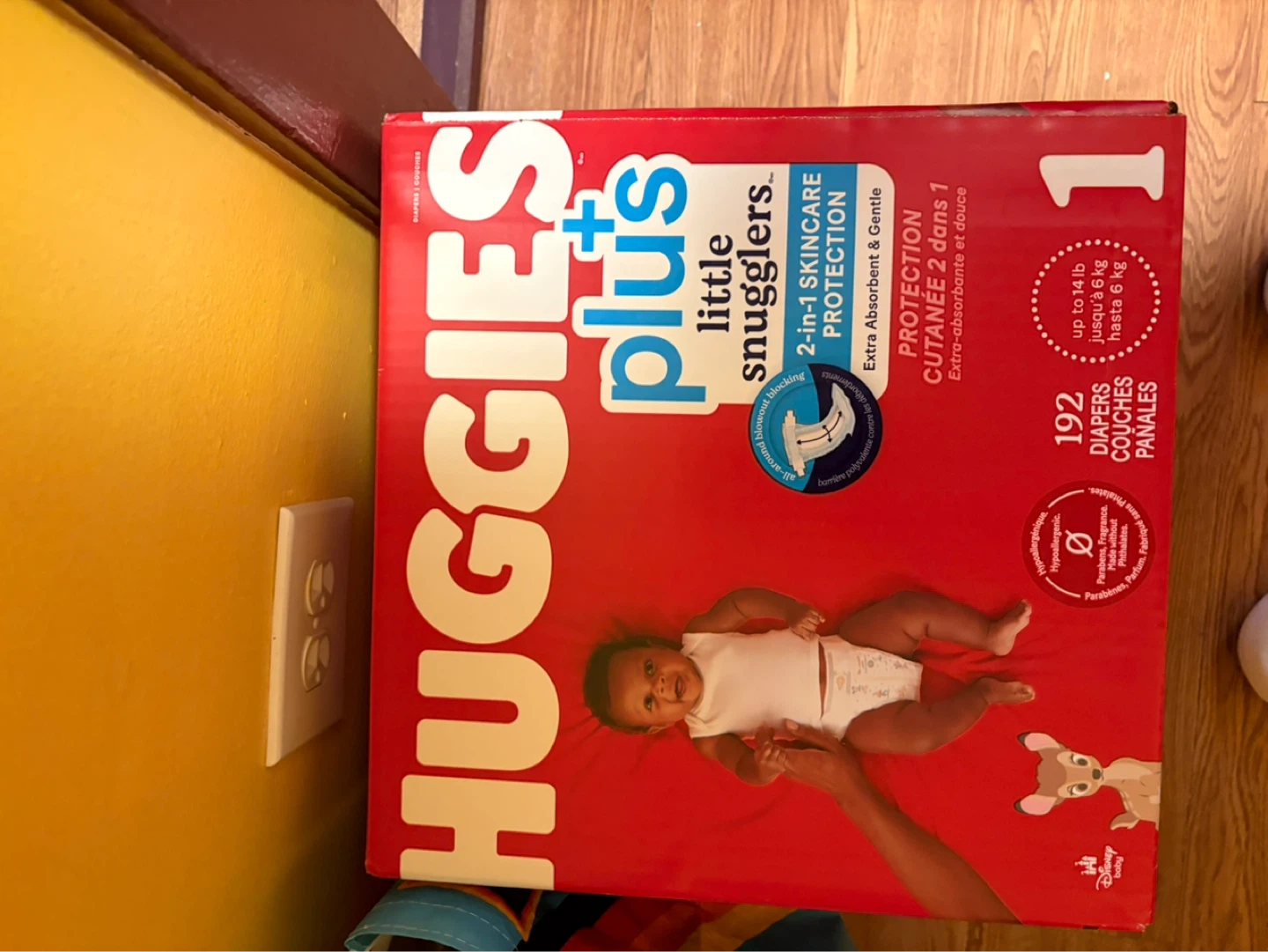 Huggies Little Snugglers Plus Diapers Size 1 (192 count)