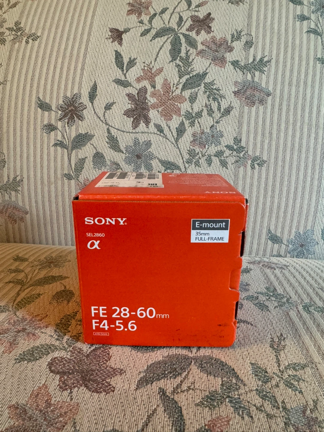 Sony FE 28-60mm F4-5.6 Alpha Full-Frame E-mount Lens