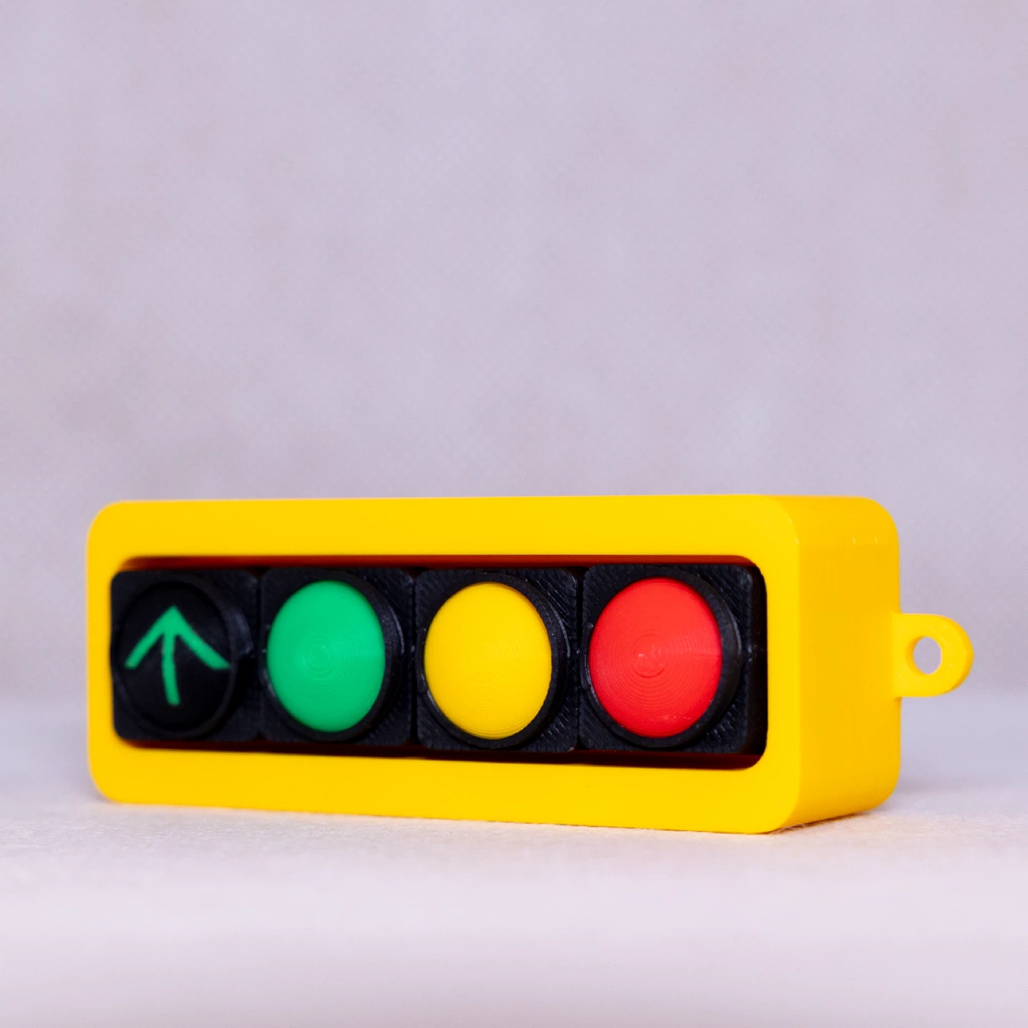 Traffic Light Clicker Keychain BC version with left turn - photo 2