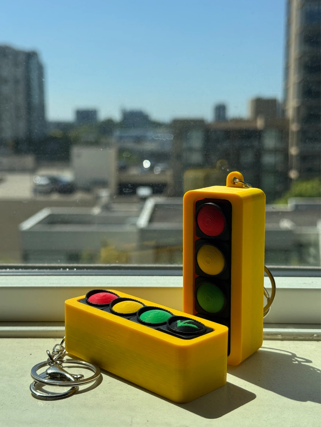 Traffic Light Clicker Keychain BC version with left turn - photo 5