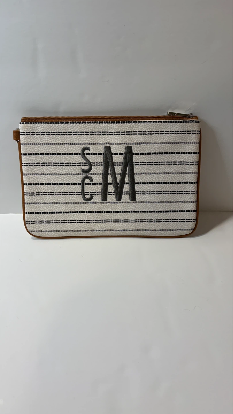 Clutch Pouch with "SCM" Monogram