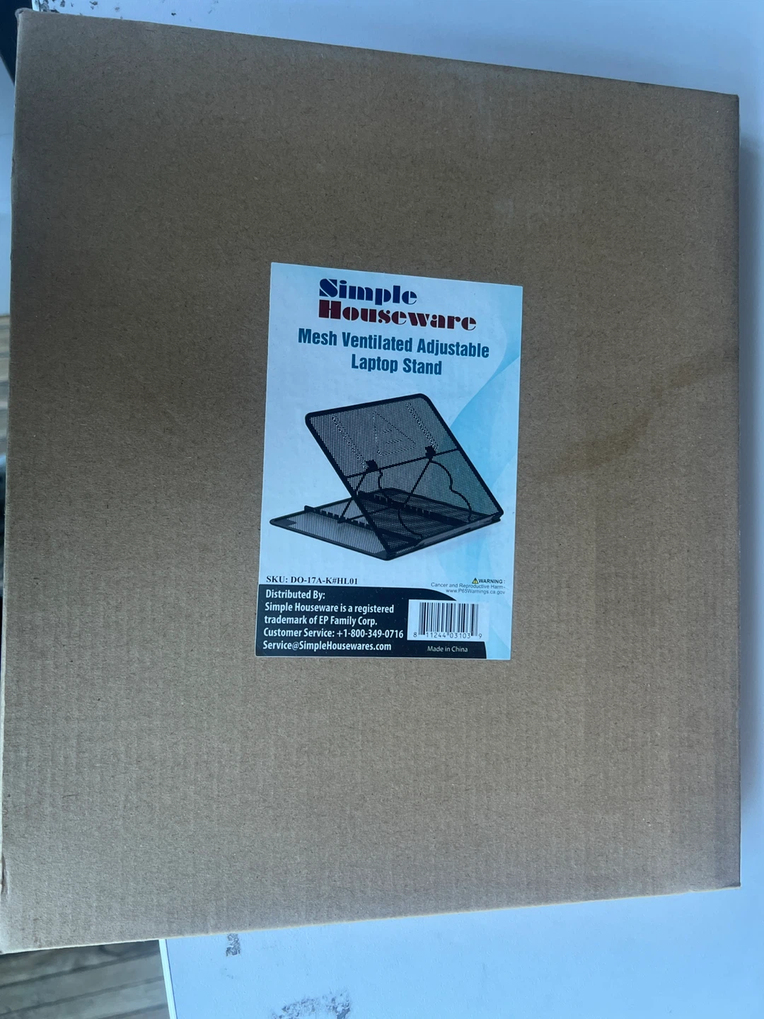 🆕 Brand New Adjustable Mesh Laptop Stand – Ventilated 💻