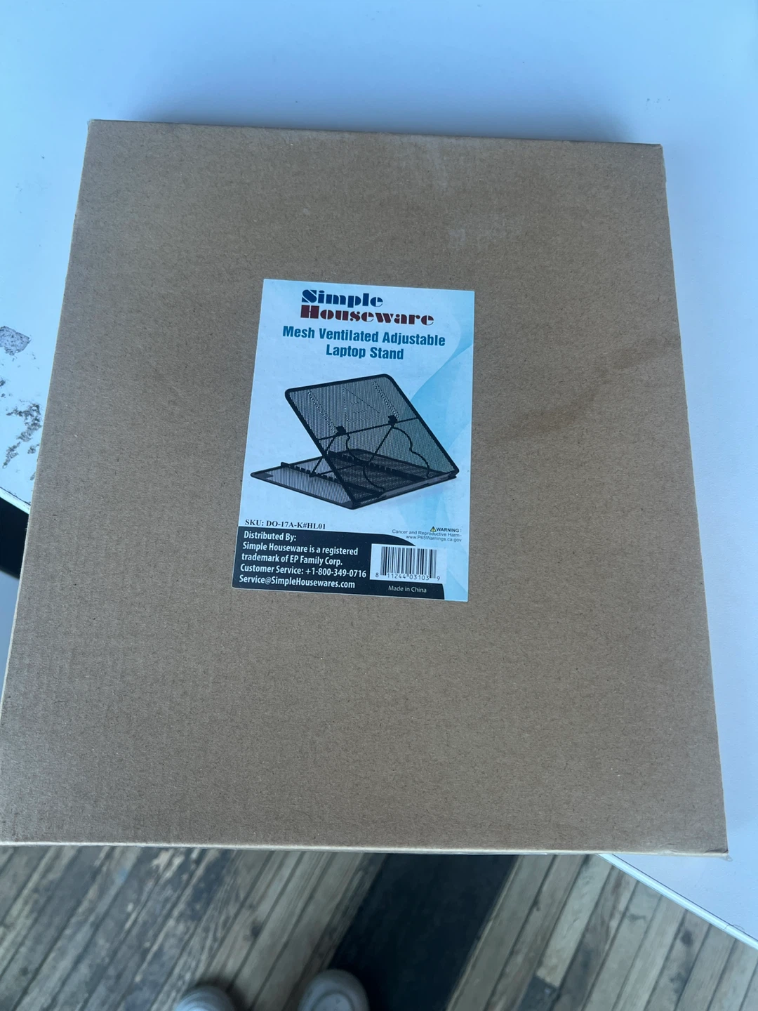 🆕 Brand New Adjustable Mesh Laptop Stand – Ventilated 💻 - photo 2