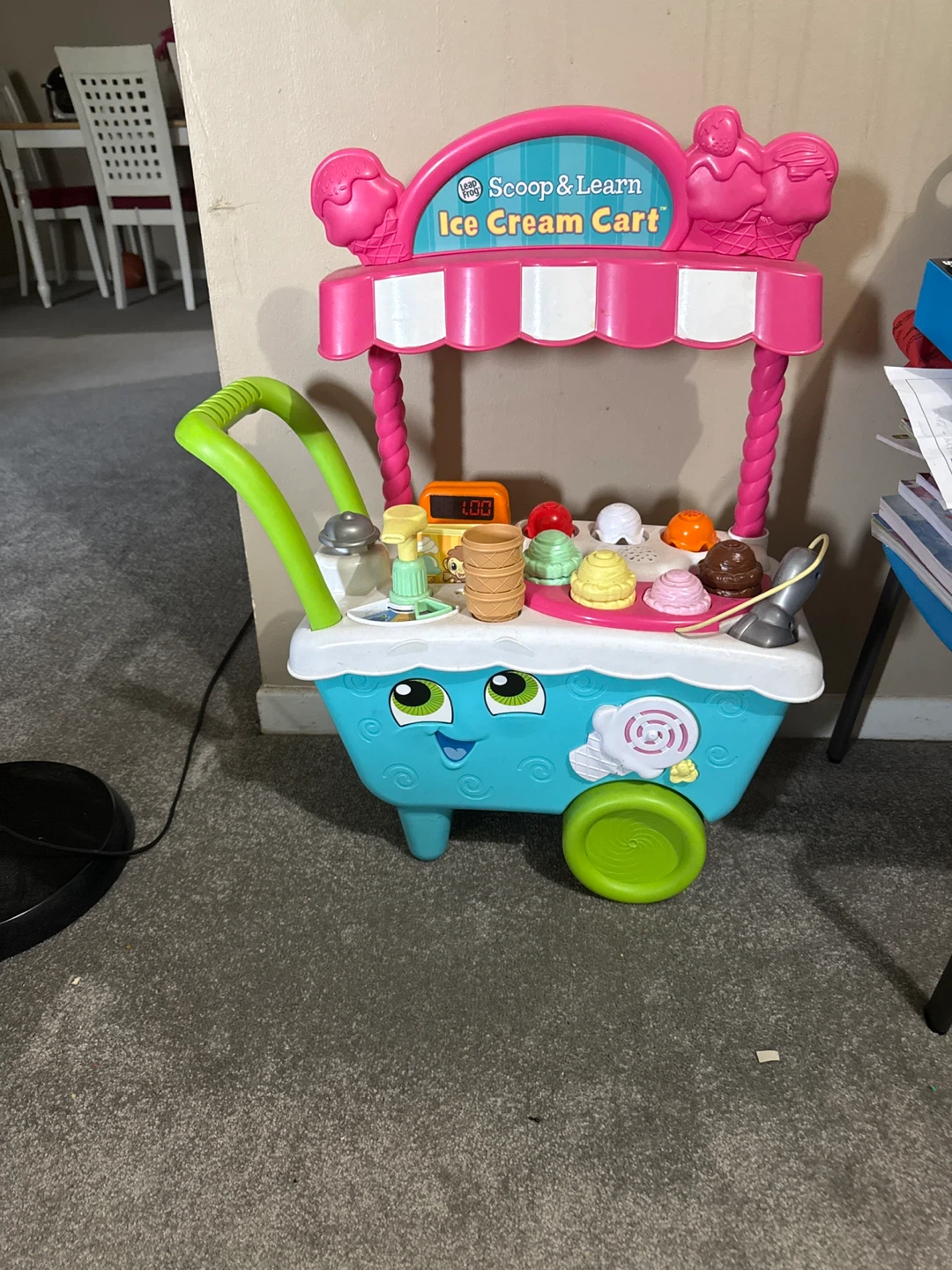 LeapFrog Scoop & Learn Ice Cream Cart Toy