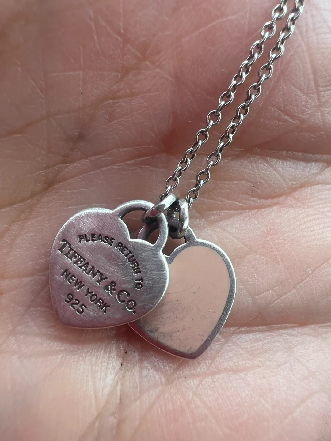 Tiffany & Co. Sterling Silver Heart Tag Necklace - photo 3