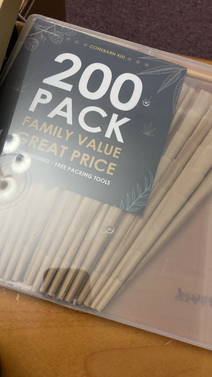 200ct 108mm Pre-Rolled Cones - photo 5