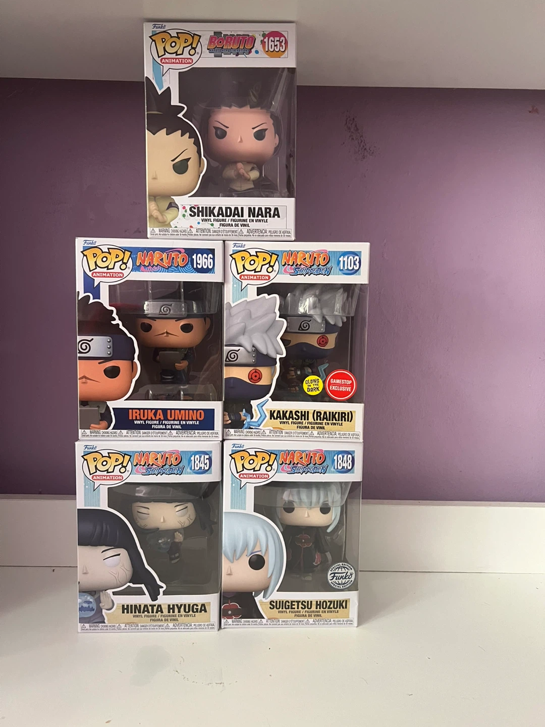 Funko Pop! Naruto Figures (Set of 5) - photo 2