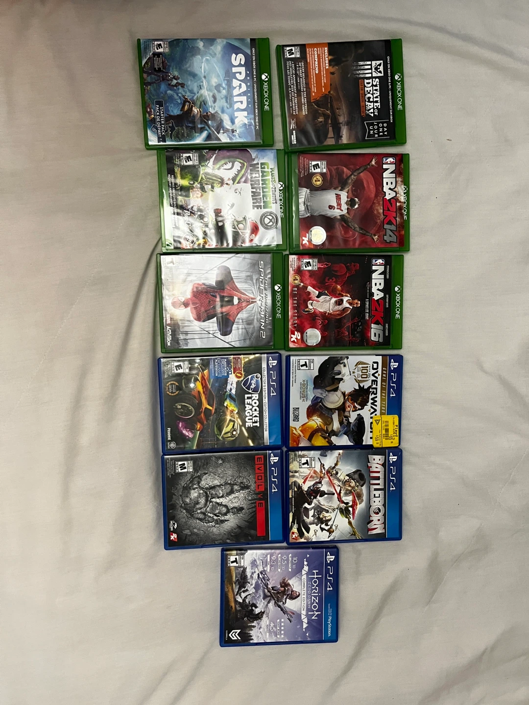 PlayStation 4 and Xbox One Video Games Lot