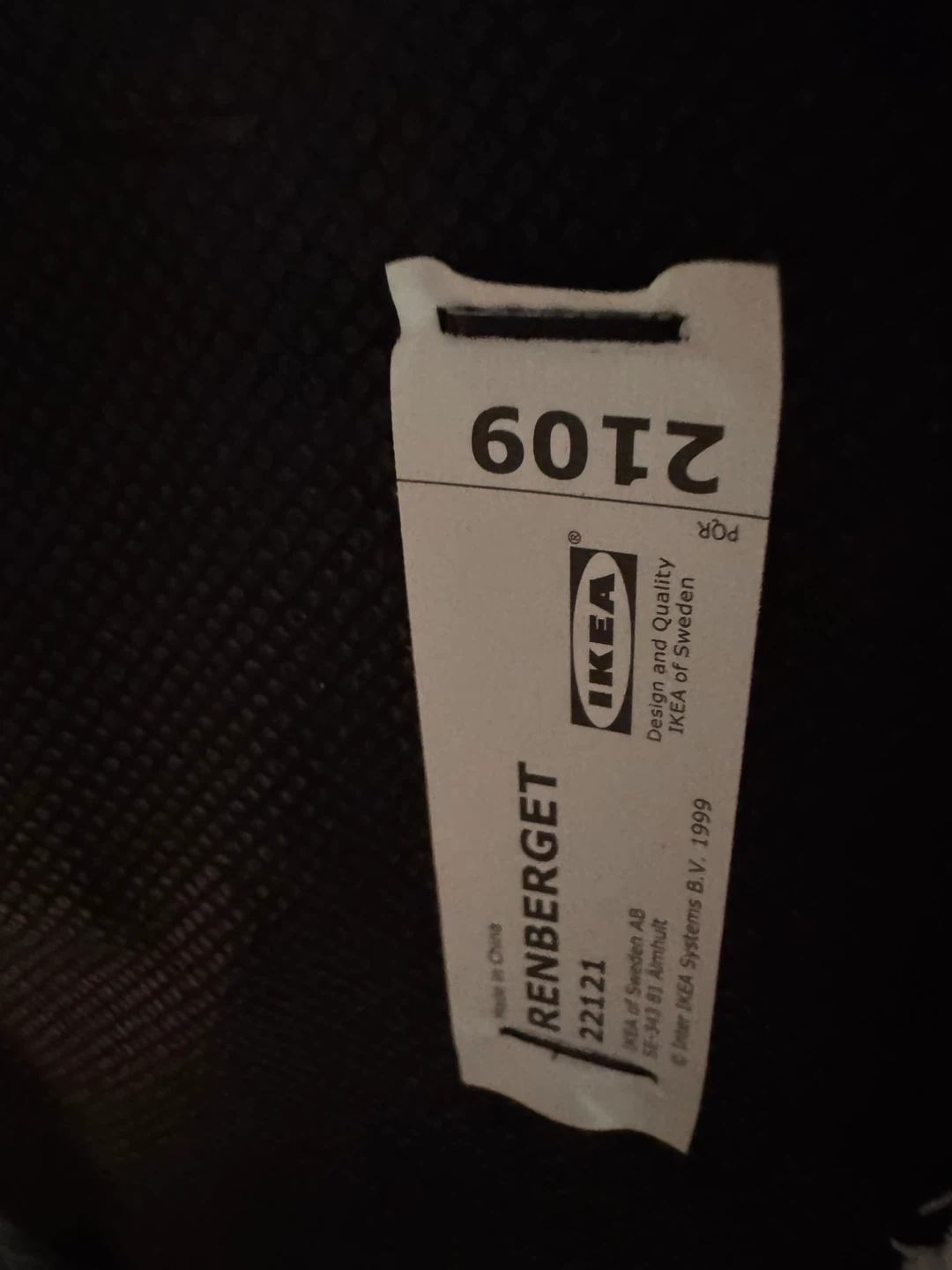 IKEA Renberget officr Chair - Black - photo 3