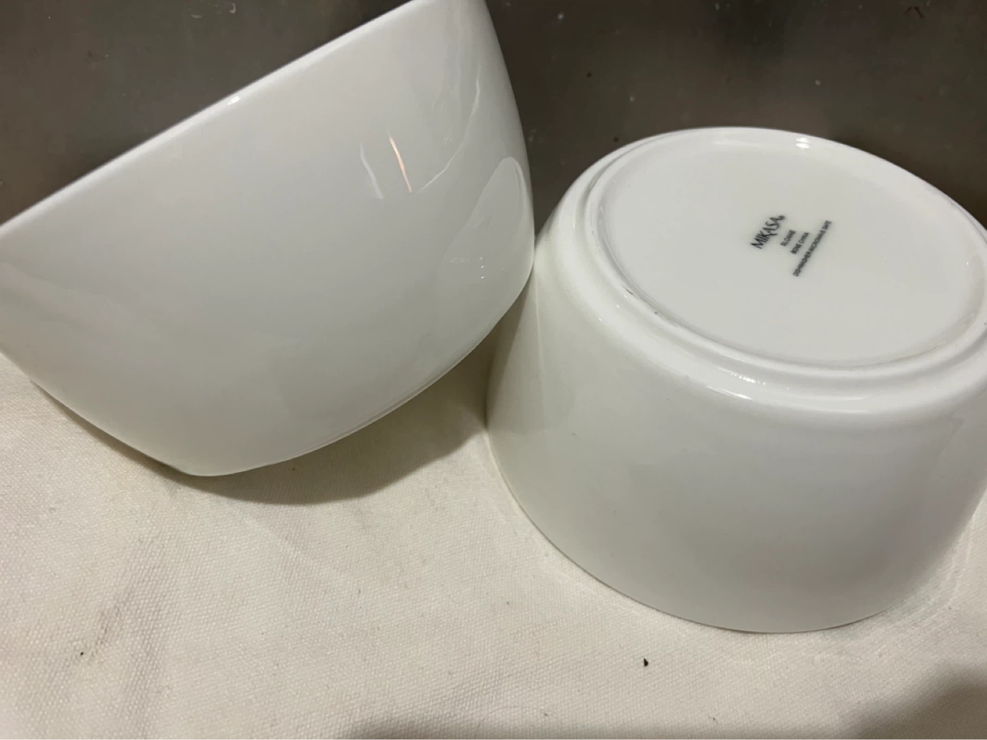 Mikasa Sloane Bone China Bowls (Set of 2)