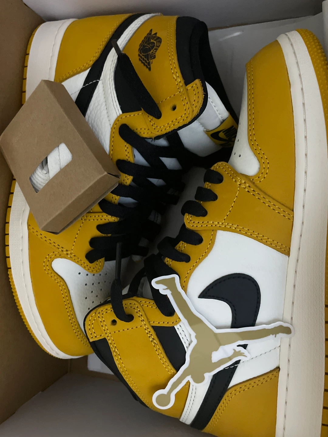 Air Jordan 1 Retro high Ogs Yellow Ochre/Black/Sail 6.5Y