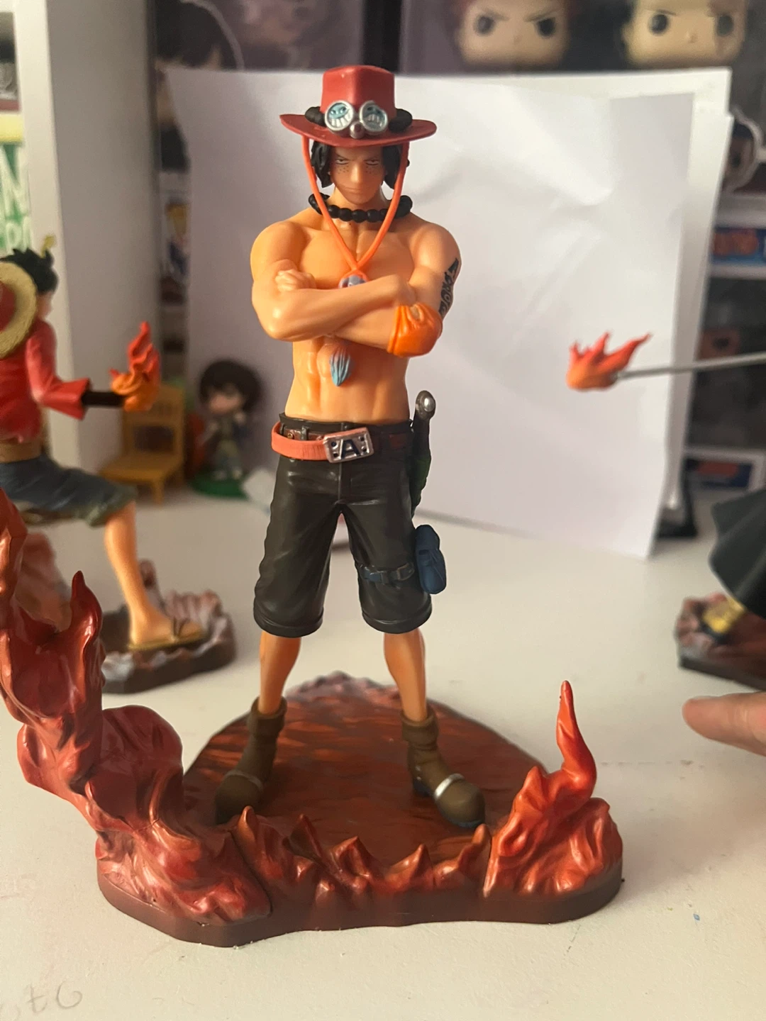 One Piece Monkey D. Luffy, Portgas D. Ace, and Sabo Figure - photo 4
