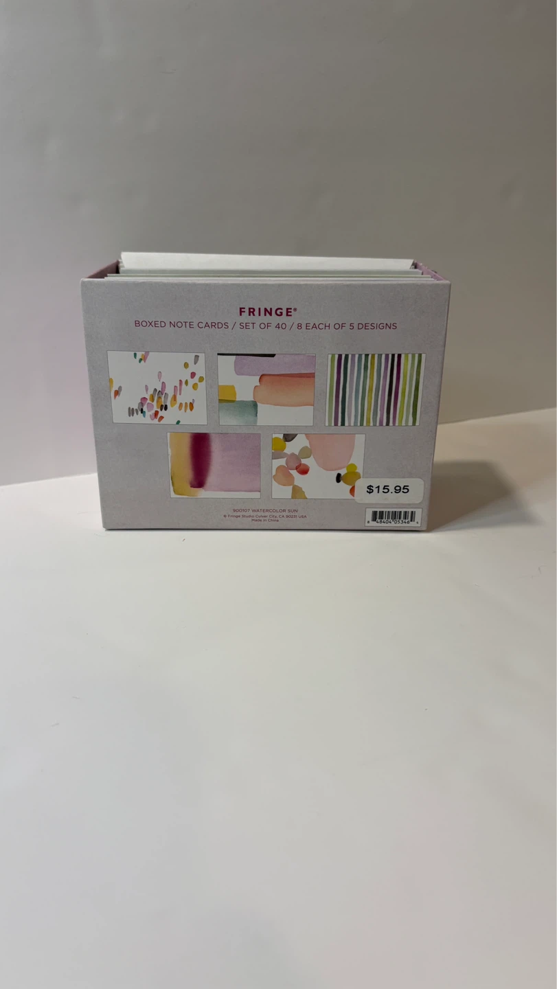 Boxed Note Cards - Set of 35