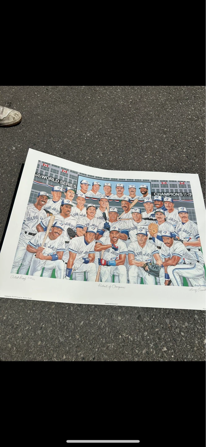 Portrait Of Champion By Larry Eisenstein (Artist Proof)