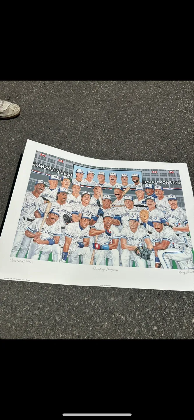 Portrait Of Champion By Larry Eisenstein (Artist Proof)