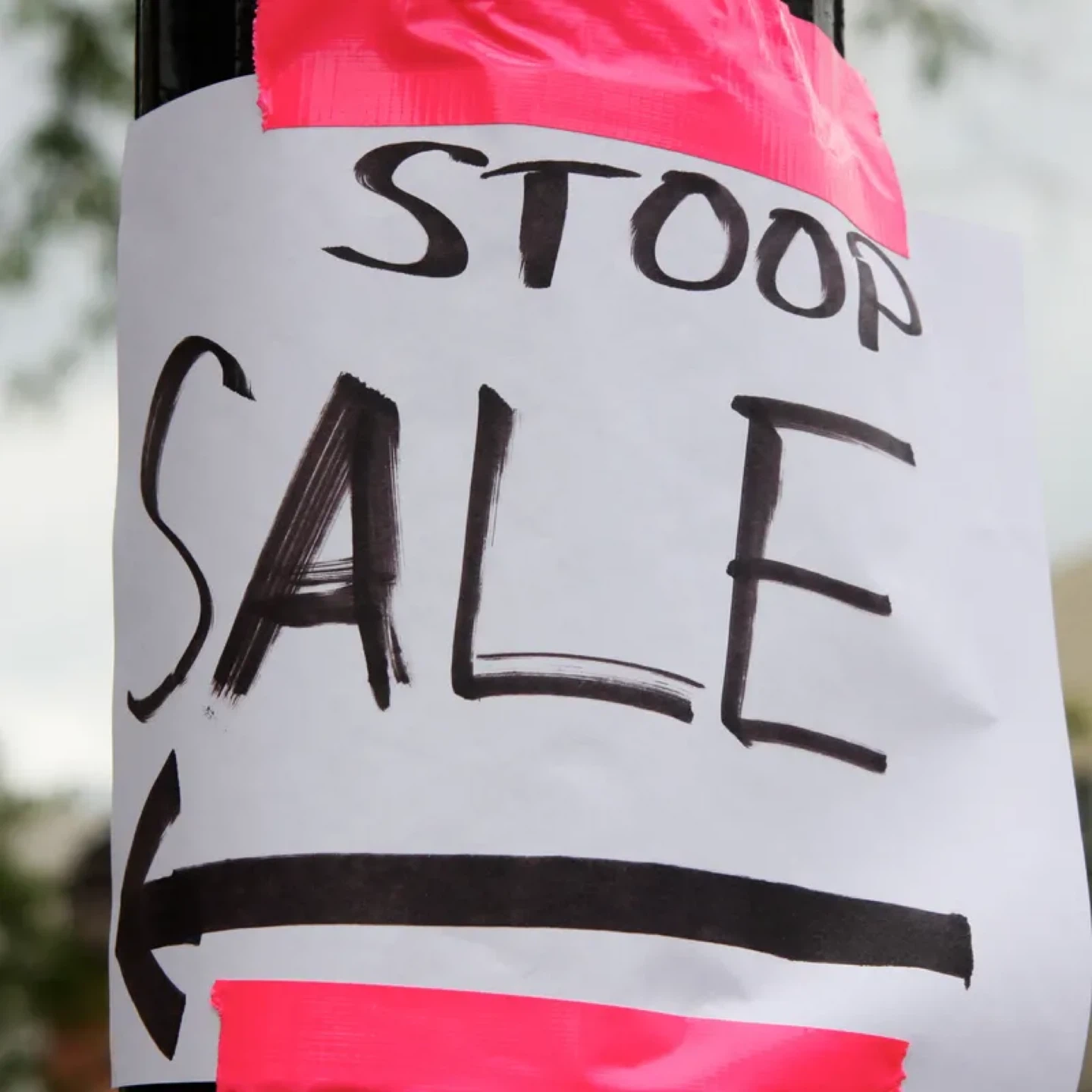 STOOP SALE