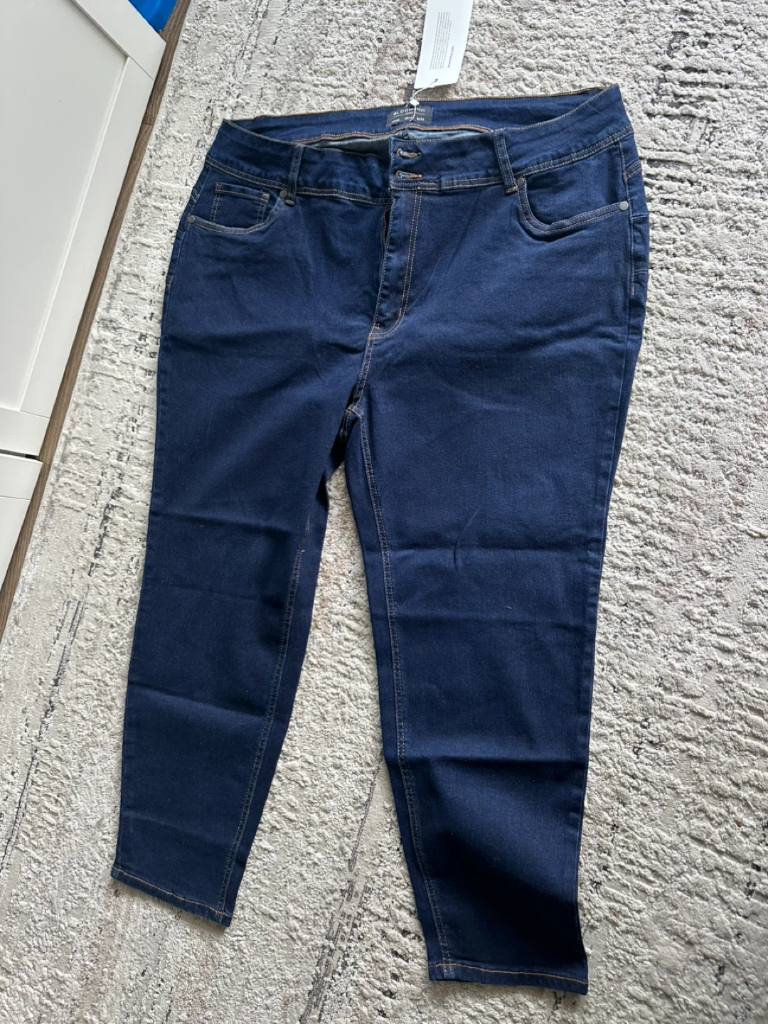Bloomchic Dark Wash Denim Jeans - US 22