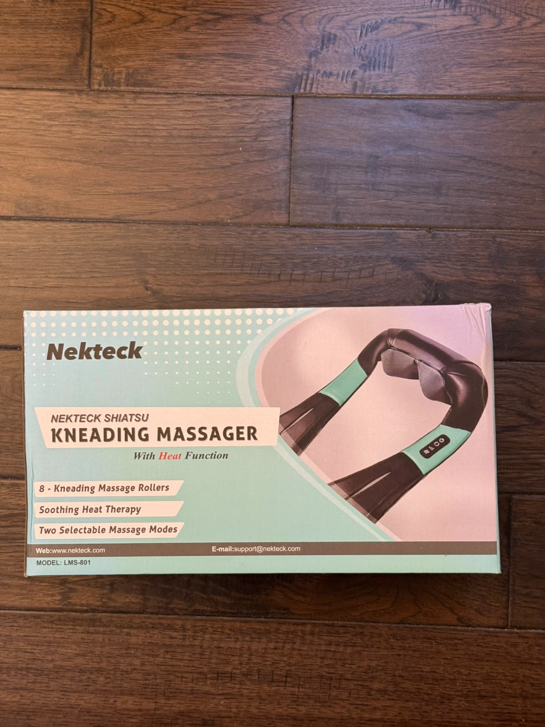 Nekteck Shiatsu Back Neck Massager with heat function - photo 3