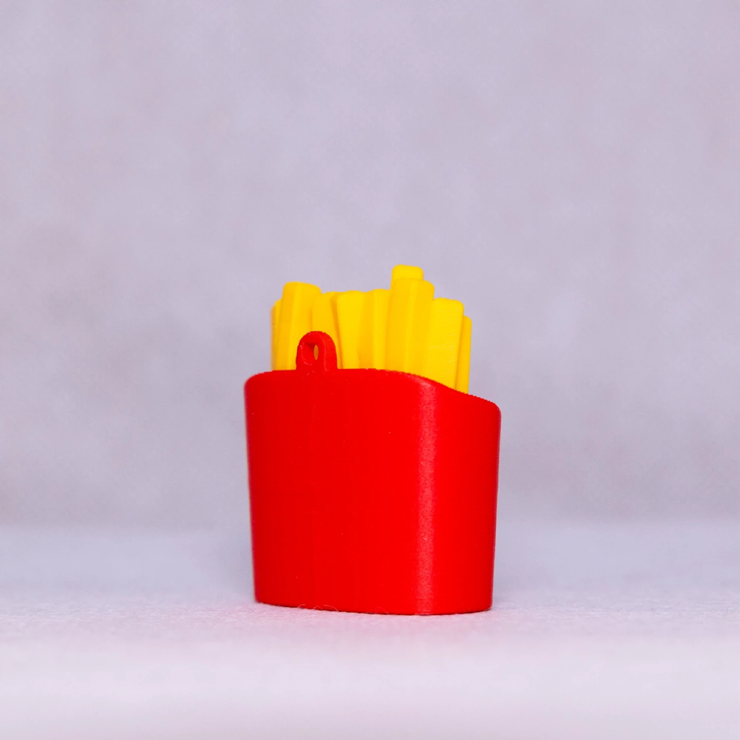 French Fries Clicker Keychain - photo 3
